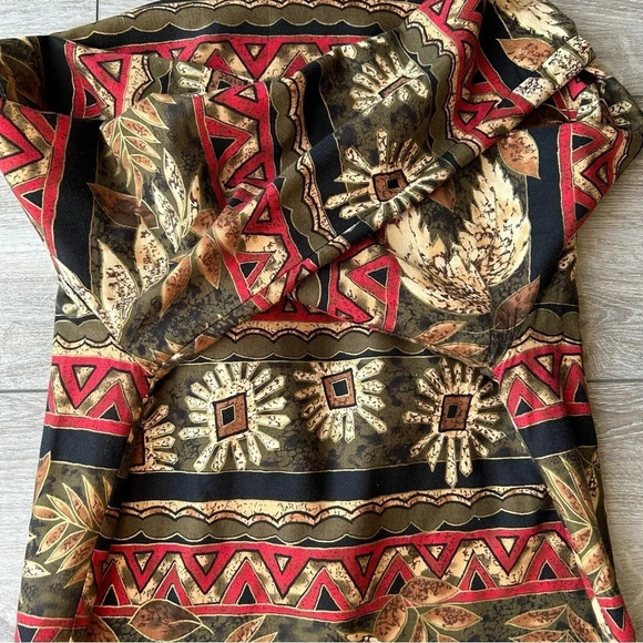 Vintage Hot Stuff Floral Pattern Western Style Lightweight Blazer Made in USA - Picture 15 of 16